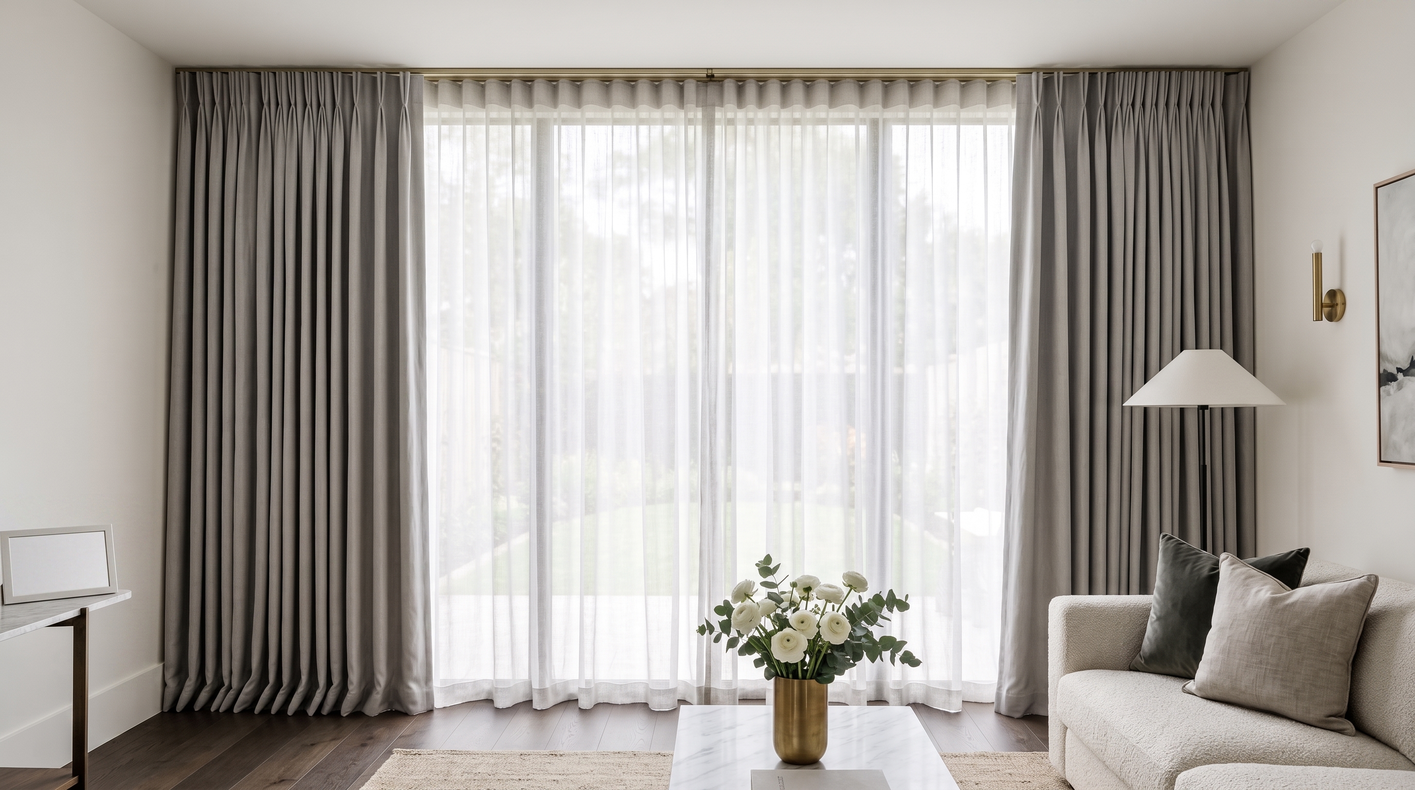 Custom curtains and sheers installed in Nairobi